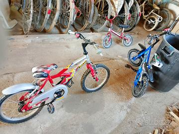 biciclette praticamente nuove per bambini