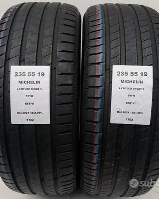 2 gomme 235 55 19 michelin a1702