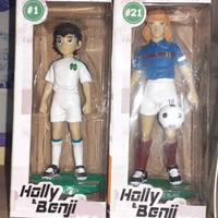 2 Modellini calciatori Holly e Benji,Pierre france