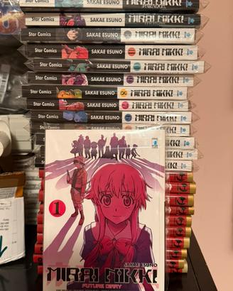 Mirai nikki completa 1 al 12 + 2 speciali manga