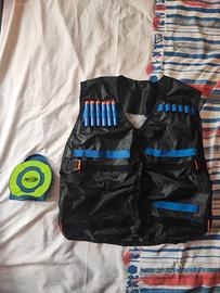 Kit Tattico Nerf - Gilet con Dardi e Bersaglio