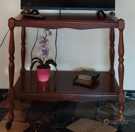 Mobile porta tv carrello stile Luigi Filippo