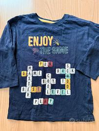 Maglietta bimbo Little kids enjoy the game