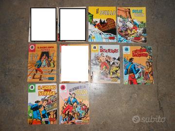GIORNALETTI ZAGOR, COMANDANTE MARK, TEX, PICCOLO R