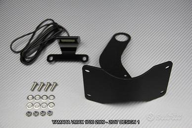 Portatarga laterale YAMAHA VMAX 1700 2009 - 2017
