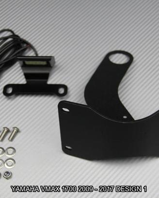 Portatarga laterale YAMAHA VMAX 1700 2009 - 2017