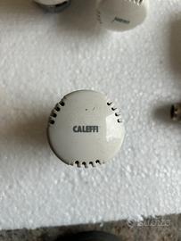 Valvole termostatiche Caleffi con accessori