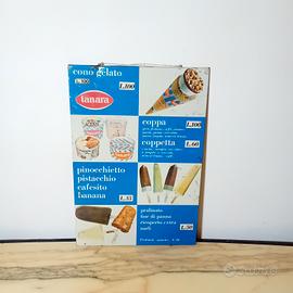 Insegna Tabella Gelati Tanara 48x33cm