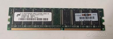Memoria RAM HP 6T03A5512MB PC2700U-25331-B1 DDR333