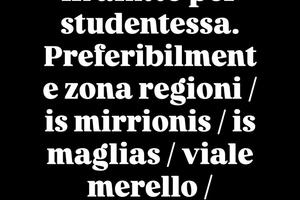 Camera per studentessa