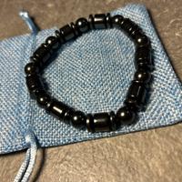 Bracciale in ematite nera