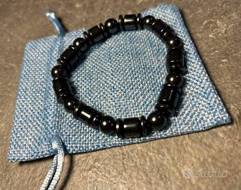 Bracciale in ematite nera