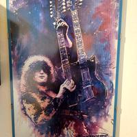 Quadro Jimmy Page Led Zeppelin