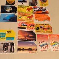  18 schede telefoniche 