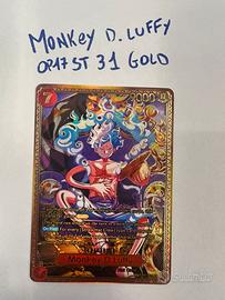 Op17 luffy gold