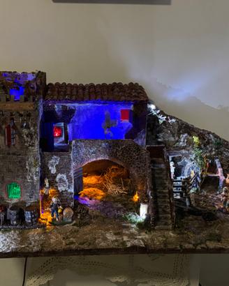 Presepe Diorama in Polistirene – Artigianale