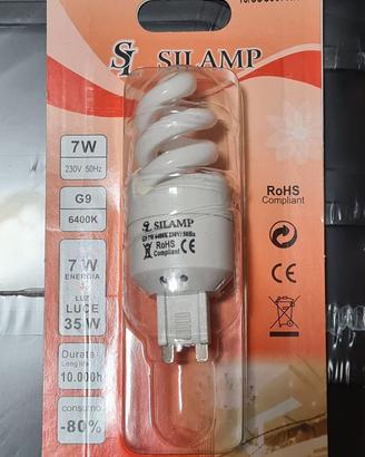 Lampadina Nuova G9 7w a basso consumo