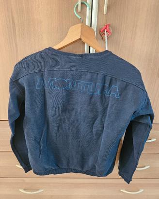 Felpa Montura blu