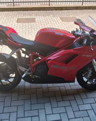 Ducati 848 del 2010 incidentata
