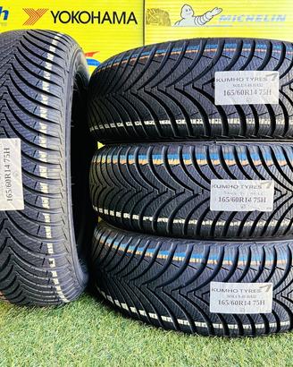 X4: 4 Stagioni 165/60R14 75H -KUMHO- NUOVE