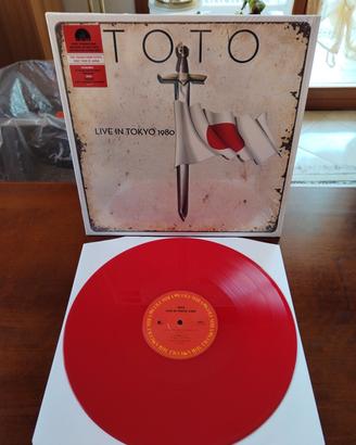 Toto Live In Tokyo 1980 Vinile Rosso Record Store 