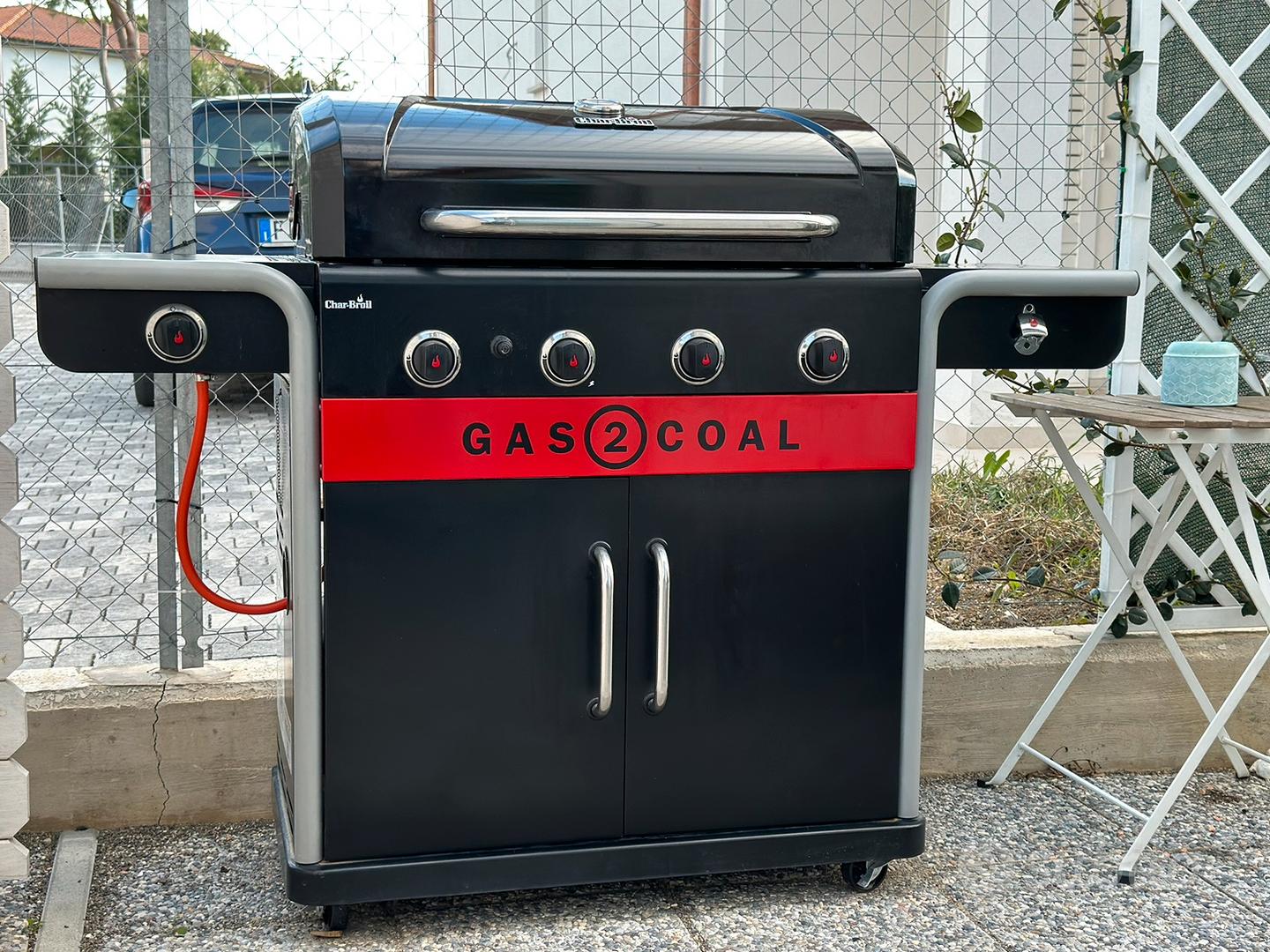 Barbecue Char Broil Gas2Coal 440 Hybrid Grill Elettrodomestici