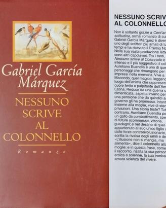 3 Romanzi di Garcia Marquez