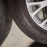 4 ruote complete lega originali Fiat Punto