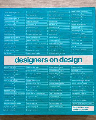 Libro Designers on Design