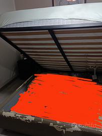 Letto matrimoniale Conforama con contenitore