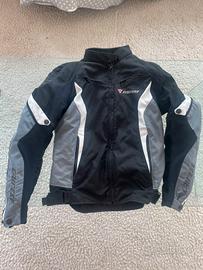 Giacca moto Dainese traforata/tessuto taglia 42