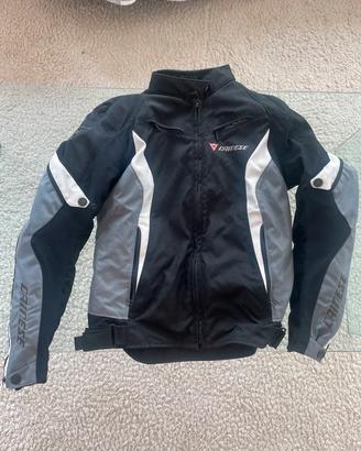 Giacca moto Dainese traforata/tessuto taglia 42