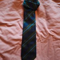 cravatta vintage Tincati seta regimental