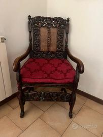 Sedia da arredo antica