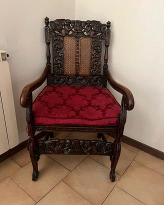 Sedia da arredo antica