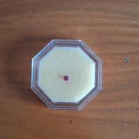 Gemma Pietra Preziosa Rubino Naturale Corindone 