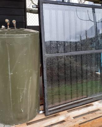 Pannello solare con boiler