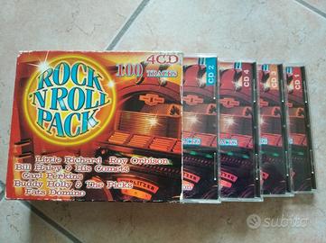 Cofanetto 4 CD Rock n'roll pack