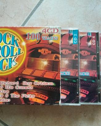 Cofanetto 4 CD Rock n'roll pack