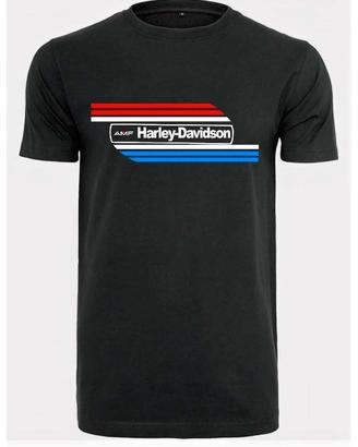 T-shirt stampa "Harley Davidson AMF" - taglia S