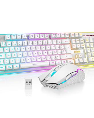 Tastiera Gaming Wireless RedThunder K10 Spagnola
