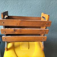 Portariviste in legno vintage anni 60