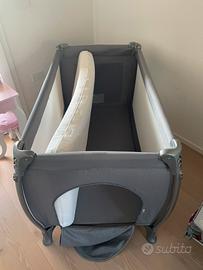 Lettino da viaggio Inglesina Lodge blu e materasso