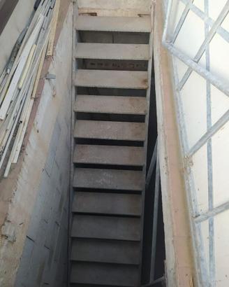 Scala in ferro zincato