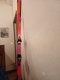 sci e attacchi Salomon Equipe 9e