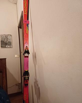 sci e attacchi Salomon Equipe 9e