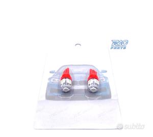 LAMPADINA LED ROSSA W5W T10