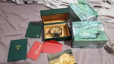 rolex gmt master 2 acciaio oro anno '91