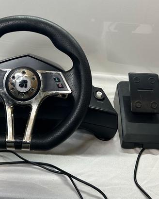 Volante PS4 PS3 XTreme Hurricane Pedali  Completo