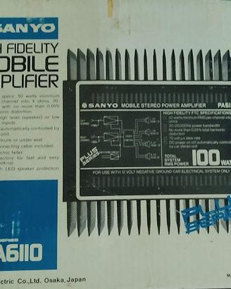 Sanyo amplificatore PA 6110 - vintage